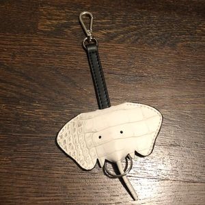 Elephant Bag Charm/ Keychain Ring